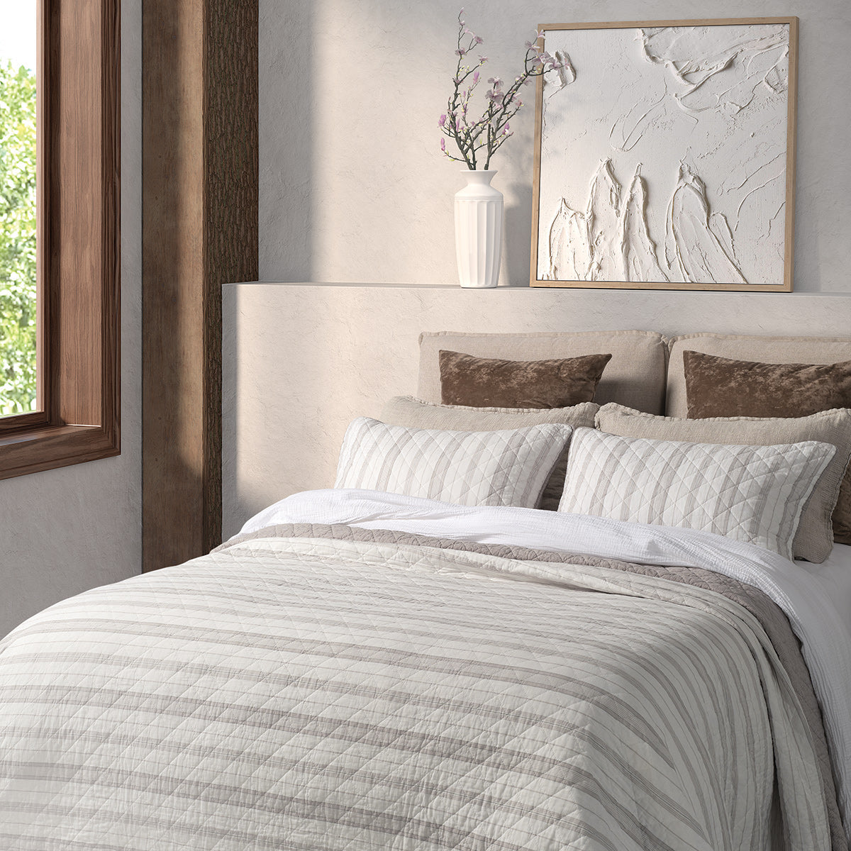 Chill Striped Quilt