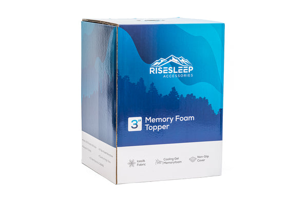 3” Gel Memory Foam Topper – Premium Cooling & Stability