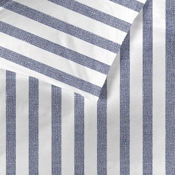 Ally Blue Stripe Duvet Cover