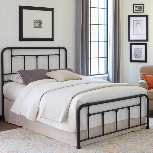 Baldwin Metal Bed Frame - Headboard, Footboard & Frame