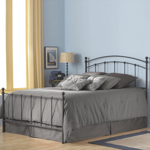Sanford Metal Bed Frame - Headboard, Footboard & Frame