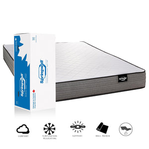 Dorm Eight Memory Foam Tight Top Mattress-in-a-box