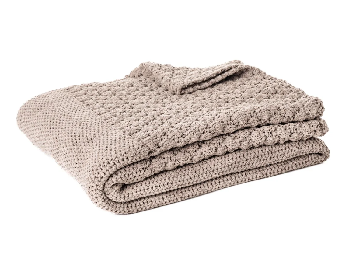 Basket Chenille Throw