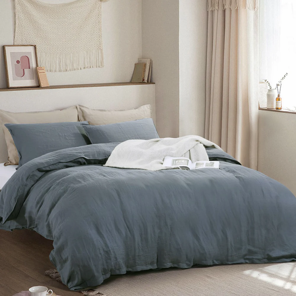 French Linen Duvet Cover Set