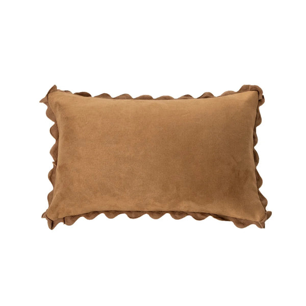 Rectangular Suede Decorative Cushion - 4 Color Options