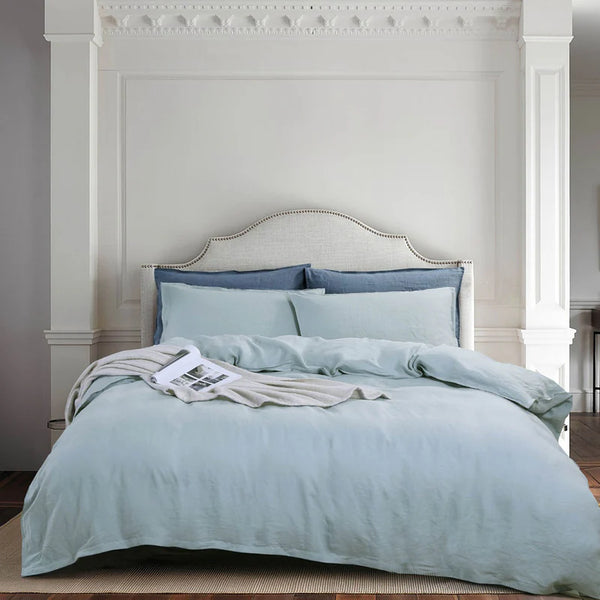 French Linen Duvet Cover Set - 9 Color Options