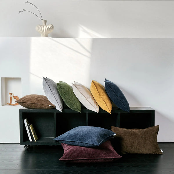Velara Textured Velvet Cushions