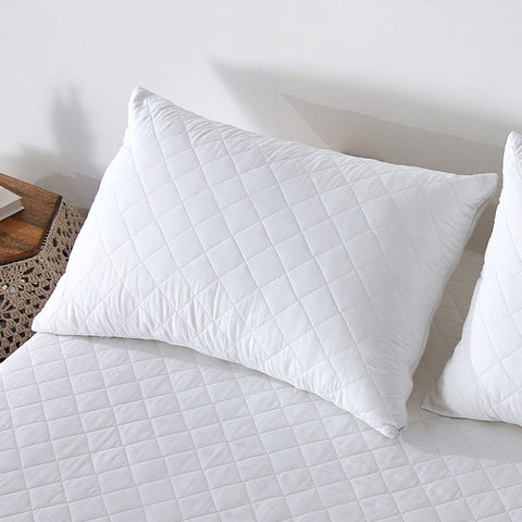 Triple Cotton Breathable Pillow Protector